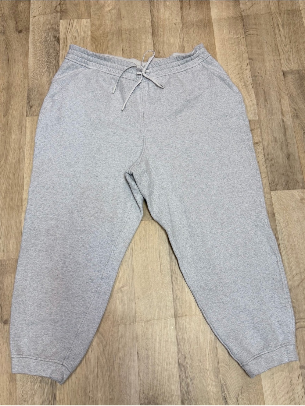 Lululemon Loungeful HR Jogger Heathered Core Ultra Light Grey 18 Excellent